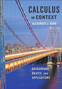 Calculus in Context - Hahn, Alexander J. (University of Notre Dame)