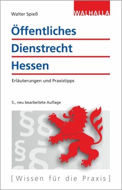 Öffentliches Dienstrecht Hessen (eBook, PDF) - Spieß, Walter