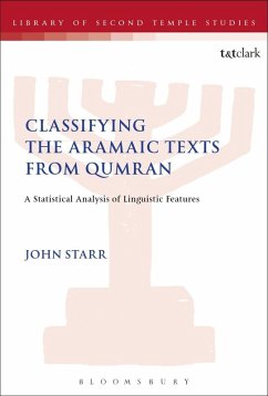 Cover Classifying the Aramaic Texts from Qumran (eBook, PDF)