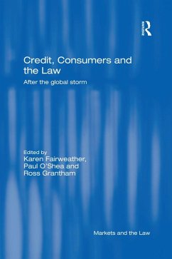 Credit, Consumers and the Law (eBook, PDF)
