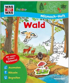 WAS IST WAS Junior Mitmach-Heft Wald - Bondarenko, Birgit; Schuck, Sabine