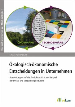 Cover Ökologisch-ökonomische Entscheidungen in Unternehmen (eBook, PDF)
