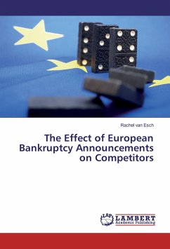 The Effect of European Bankruptcy Announcements on Competitors