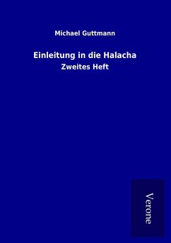 Einleitung in die Halacha - Guttmann, Michael