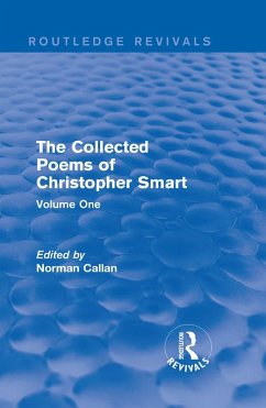 Routledge Revivals: The Collected Poems of Christopher Smart (1949) (eBook, ePUB) - Smart, Christopher