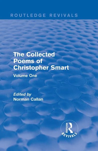 Routledge Revivals: The Collected Poems of Christopher Smart (1949) (eBook, ePUB)