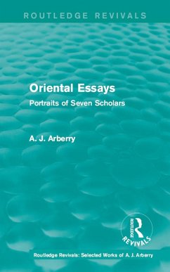 Cover Routledge Revivals: Oriental Essays (1960) (eBook, ePUB)