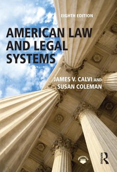 American Law and Legal Systems (eBook, ePUB) - Calvi, James V.; Coleman, Susan
