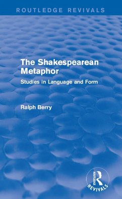 Routledge Revivals: The Shakespearean Metaphor (1990) (eBook, ePUB) - Berry, Ralph