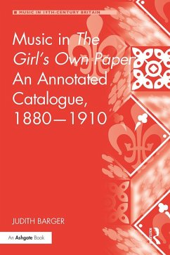Music in The Girl's Own Paper: An Annotated Catalogue, 1880-1910 (eBook, ePUB) - Barger, Judith