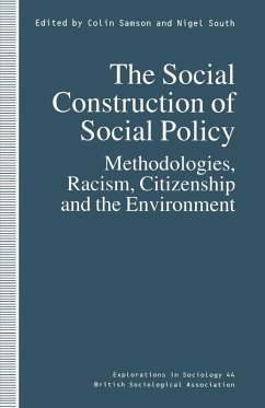 The Social Construction of Social Policy (eBook, PDF)