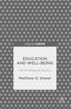 Education and Well-Being (eBook, PDF) - Dewar, Matthew D.