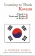 Learning to Think Korean (eBook, ePUB) - Bild 1