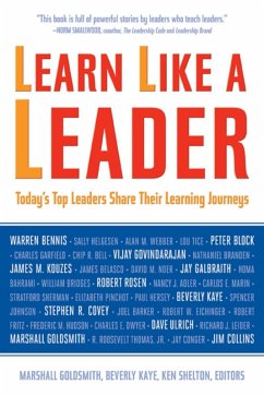 Learn Like a Leader (eBook, ePUB) - Kaye, Beverly; Shelton, Ken; Goldsmith, Marshall