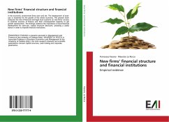 New firms¿ financial structure and financial institutions