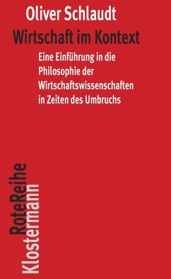 Wirtschaft im Kontext (eBook, ePUB) - Schlaudt, Oliver