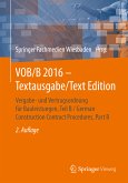 VOB/B 2016 - Textausgabe/Text Edition (eBook, PDF)