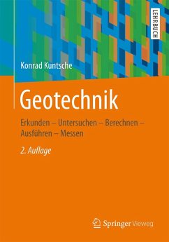 Geotechnik (eBook, PDF) - Kuntsche, Konrad