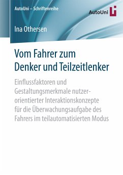 Vom Fahrer zum Denker und Teilzeitlenker (eBook, PDF) - Othersen, Ina