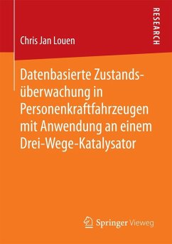 Cover Datenbasierte Zustandsüberwachung in Personenkraftfahrzeugen mit Anwendung an einem Drei-Wege-Katalysator (eBook, PDF)