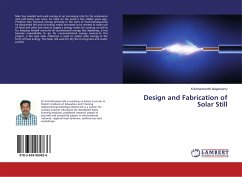 Design and Fabrication of Solar Still