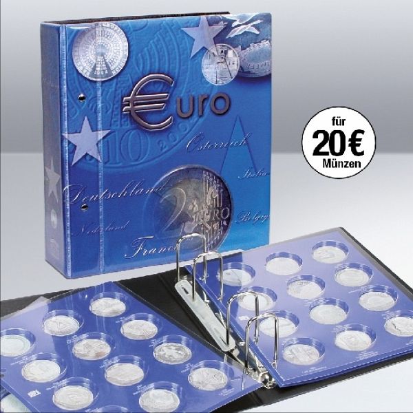 20-Euromünzen-Sammelalbum Topset, inkl. 2 Einssteckblättern für 20-Euro- Münzen - Bei bücher.de immer portofrei