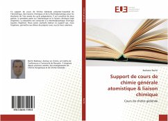 Support de cours de chimie générale atomistique & liaison chimique - Bechir, Badraoui