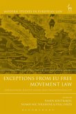 Exceptions from EU Free Movement Law (eBook, ePUB)