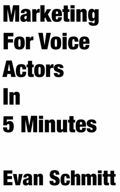 Cover Marketing for Voice Actors in Five Minutes (eBook, ePUB)