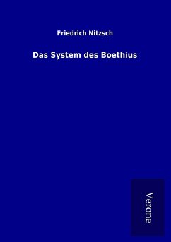 Das System des Boethius - Nitzsch, Friedrich
