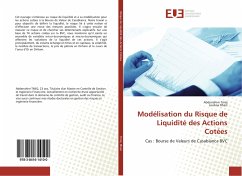 Modélisation du Risque de Liquidité des Actions Cotées - Tmiq, Abderrahim;Rhazi, Loubna