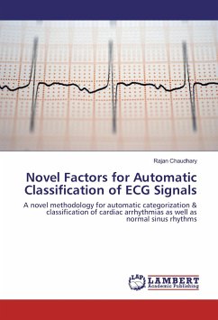 Novel Factors for Automatic Classification of ECG Signals - Chaudhary, Rajan
