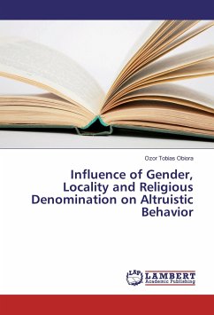 Influence of Gender, Locality and Religious Denomination on Altruistic Behavior