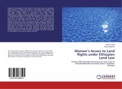 Women¿s Access to Land Rights under Ethiopian Land Law