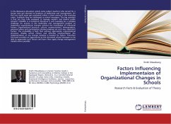 Factors Influencing Implementaion of Organizational Changes in Schools