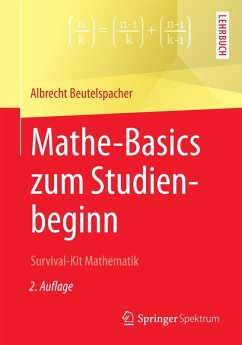 Mathe-Basics zum Studienbeginn (eBook, PDF) - Beutelspacher, Albrecht