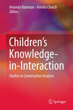 Children’s Knowledge-in-Interaction (eBook, PDF)