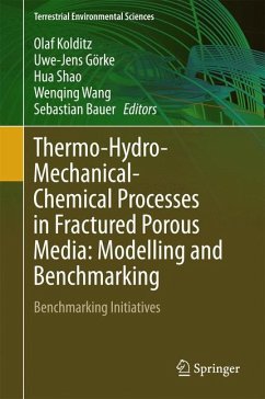 Thermo-Hydro-Mechanical-Chemical Processes in Fractured Porous Media: Modelling and Benchmarking (eBook, PDF)
