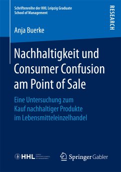 Nachhaltigkeit und Consumer Confusion am Point of Sale (eBook, PDF) - Buerke, Anja