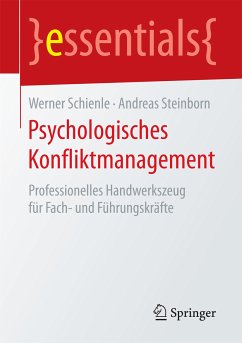 Psychologisches Konfliktmanagement (eBook, PDF) - Schienle, Werner; Steinborn, Andreas