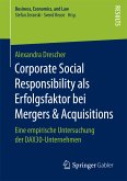 Corporate Social Responsibility als Erfolgsfaktor bei Mergers & Acquisitions (eBook, PDF)