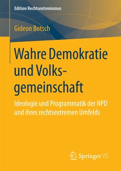 Wahre Demokratie und Volksgemeinschaft (eBook, PDF) - Botsch, Gideon