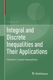 Integral and Discrete Inequalities and Their Applications (eBook, PDF)