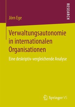 Cover Verwaltungsautonomie in internationalen Organisationen (eBook, PDF)