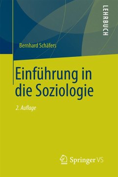 Einführung in die Soziologie (eBook, PDF) - Schäfers, Bernhard