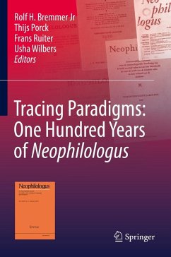 Cover Tracing Paradigms: One Hundred Years of Neophilologus (eBook, PDF)