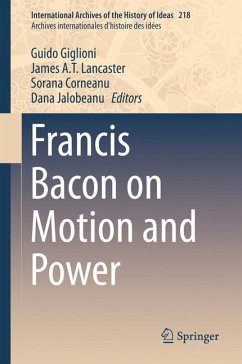 Francis Bacon on Motion and Power (eBook, PDF)