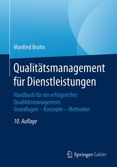 Qualitätsmanagement für Dienstleistungen (eBook, PDF) - Bruhn, Manfred