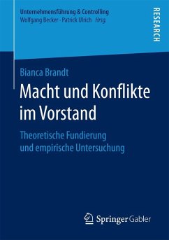 Cover Macht und Konflikte im Vorstand (eBook, PDF)