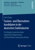 Fusions- und Übernahmekandidaten in der deutschen Stahlindustrie (eBook, PDF)